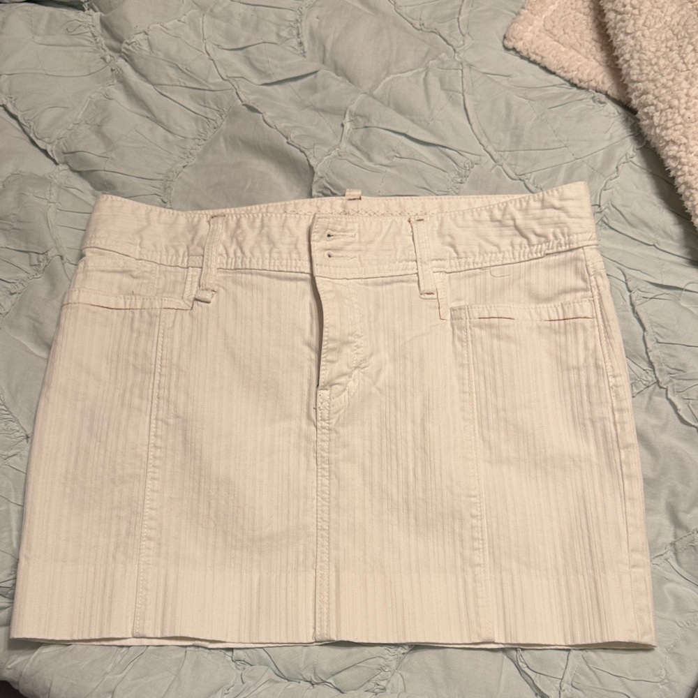 GAP Women's Cream Pencil Skirt